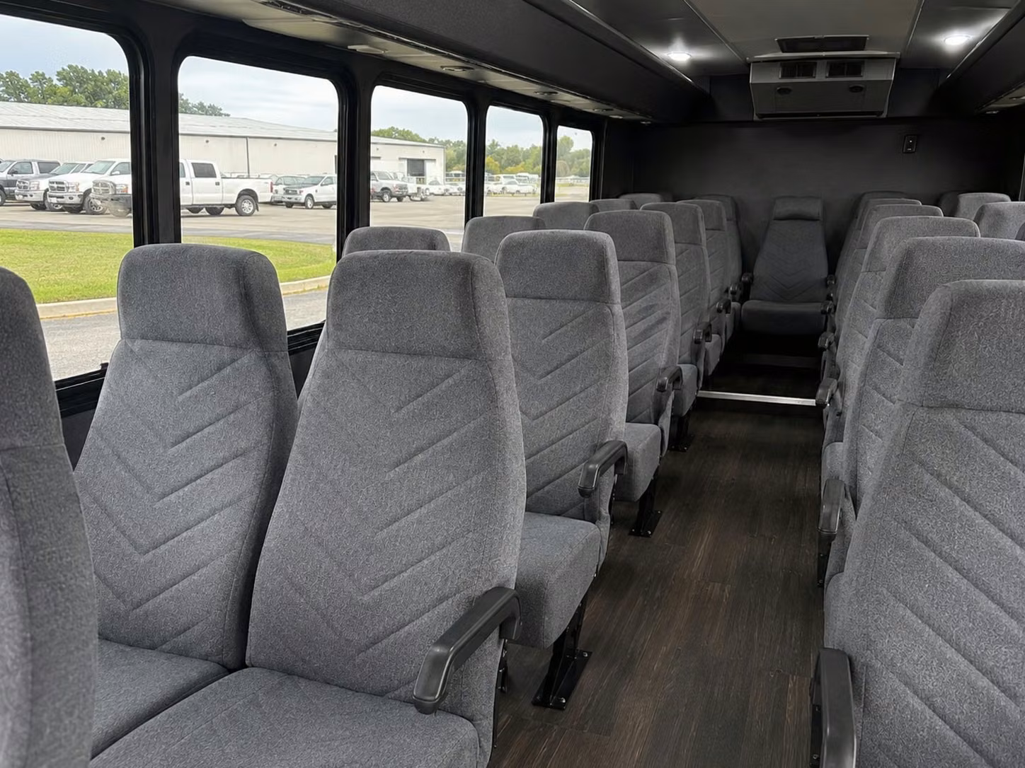 15 passenger minibus interior