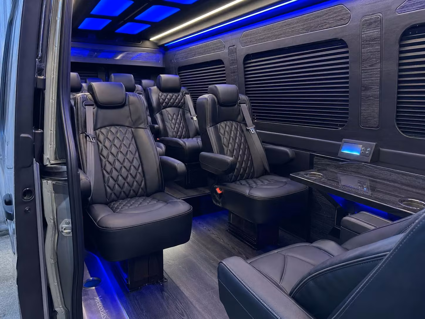 sprinter van transportation for groups and events across savannah